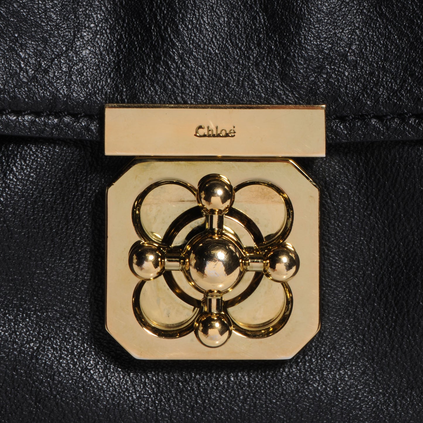 Calfskin Elsie Satchel Black