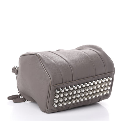 Alexander Wang Pebbled Lambskin Rockie Mink Silver Hardware 4 of 9
