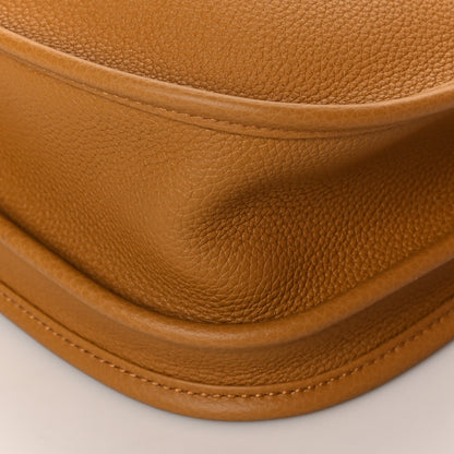 Hermes Taurillon Clemence Evelyne III PM Sesame 9 of 10