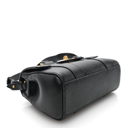 Mulberry Small Classic Grain Mini Bayswater Black 4 of 9