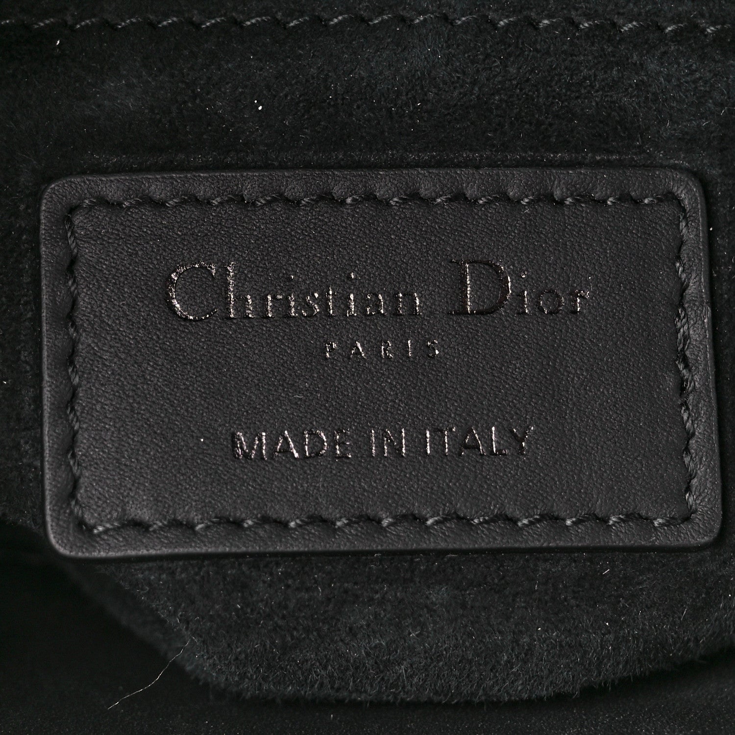 Christian Dior Ultra Matte Calfskin Cannage Small My ABCDior Lady Dior Black 6 of 11