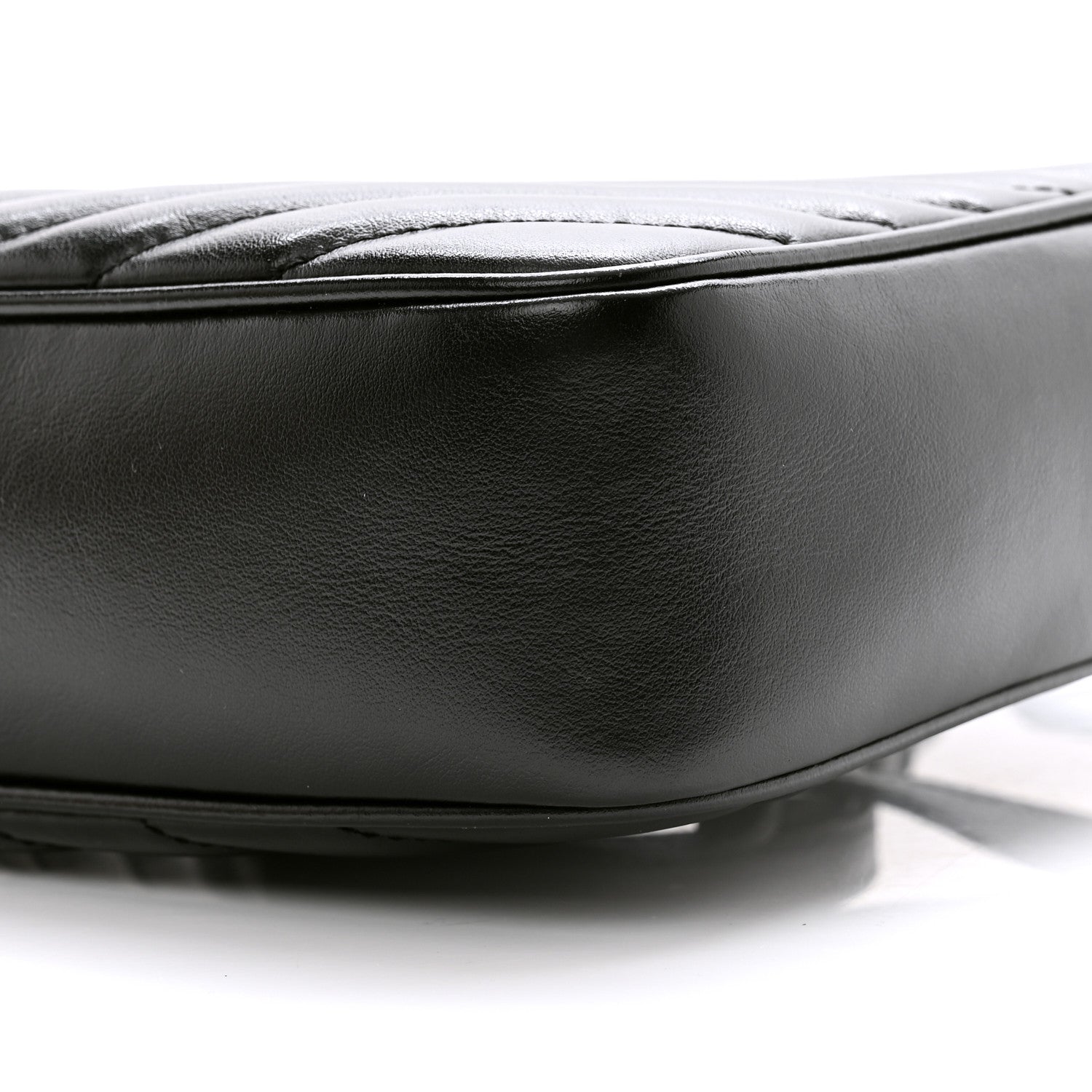 Saint Laurent Calfskin Matelasse Monogram Lou Camera Bag Black 10 of 13