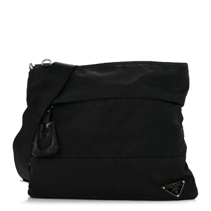 Prada Tessuto Nylon Vela Messenger Bag Black 1 of 11