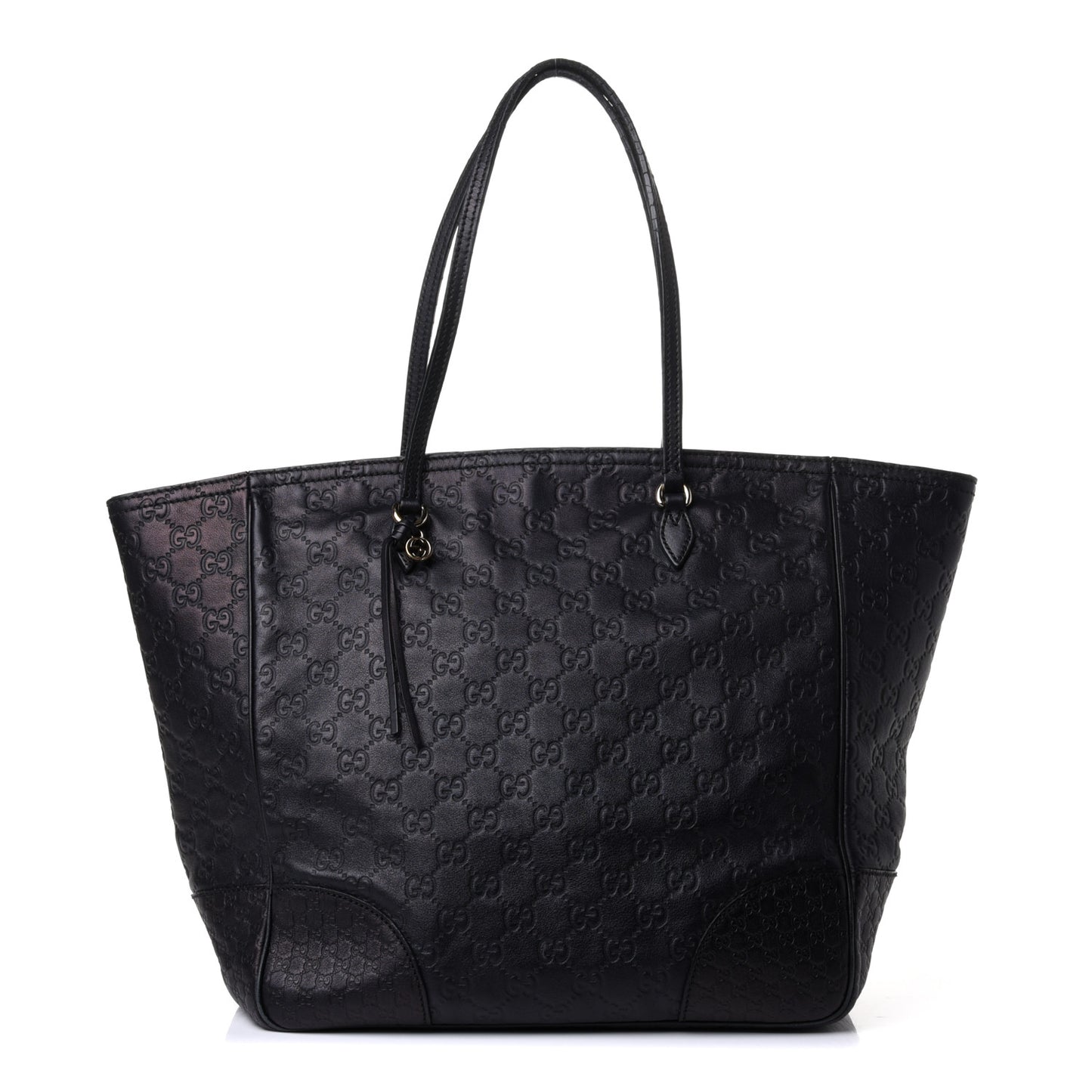 Guccissima Medium Bree Zippered Tote Black
