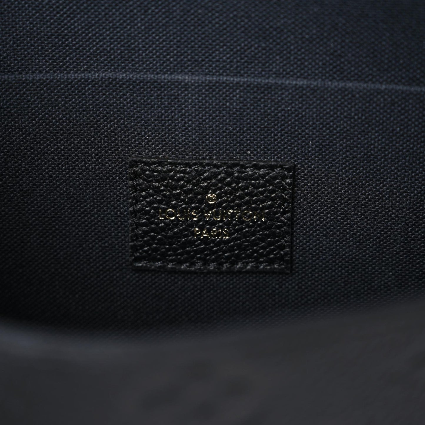 Empreinte Pochette Felicie Chain Wallet Black