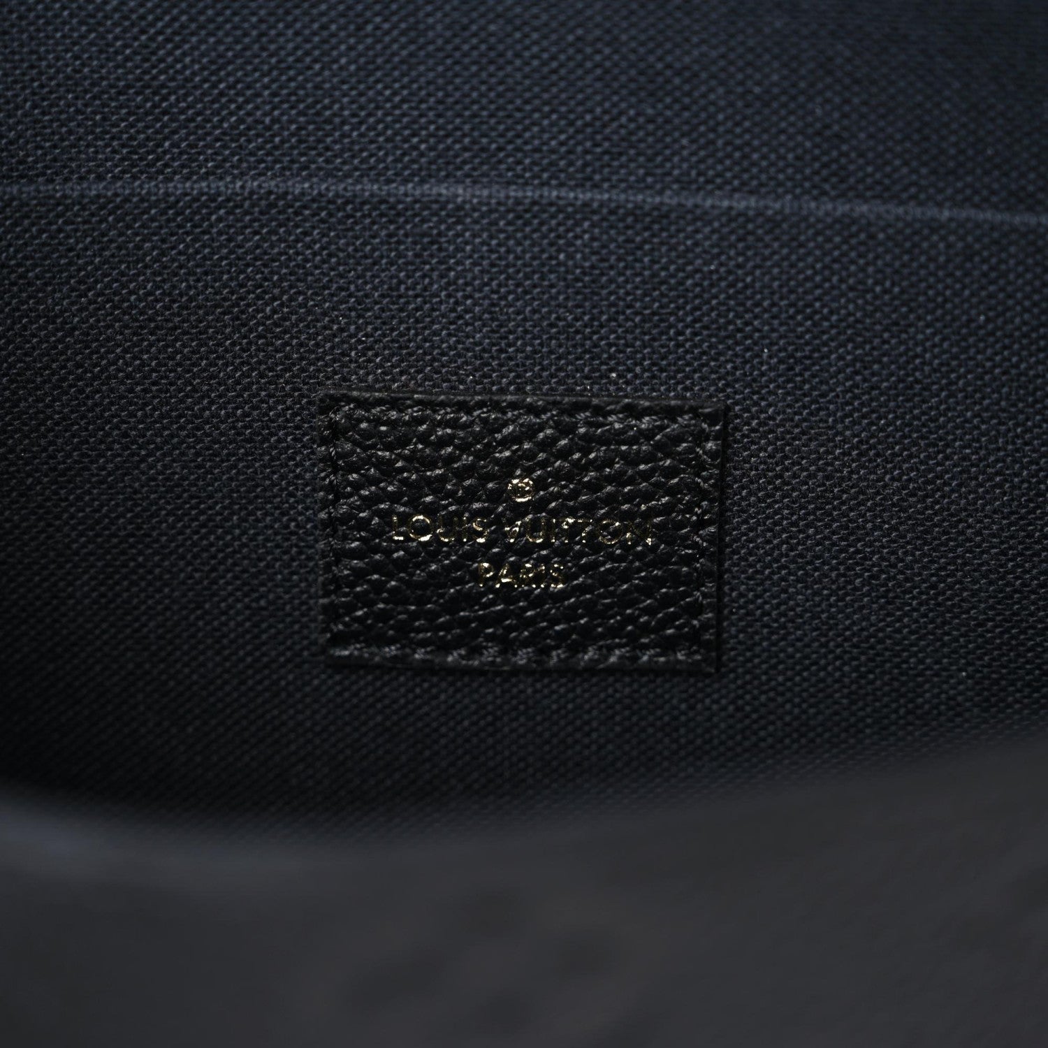 Louis Vuitton Empreinte Pochette Felicie Chain Wallet Black 9 of 11