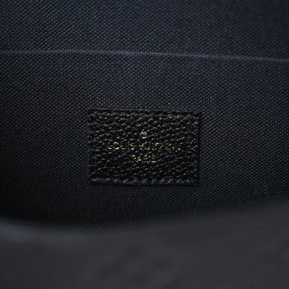 Louis Vuitton Empreinte Pochette Felicie Chain Wallet Black 9 of 11