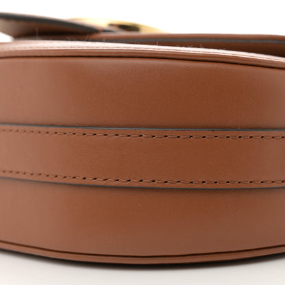 Louis Vuitton Canvas Smooth Calfskin LV Pont 9 Soft MM Caramel Brown 9 of 12