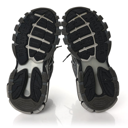 Balenciaga Rubber Mesh Bi-Color Womens Track.2 Open Sneakers 41 Grey Black 6 of 9