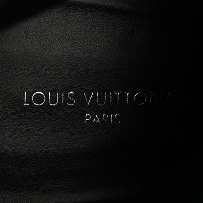 Louis Vuitton Patent Calfskin Monogram Star Trail Ankle Boots 37 Black 8 of 9