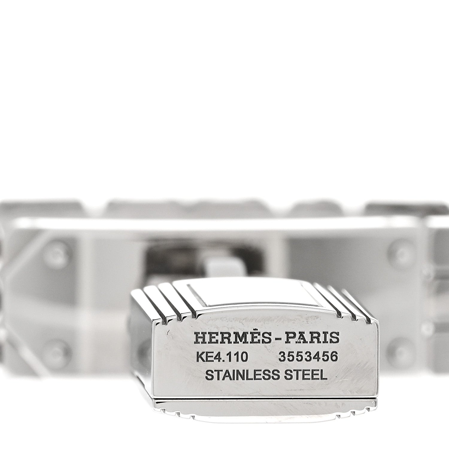 Hermes Stainless Steel 16mm Kelly Quartz Watch 4 of 5