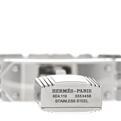 Hermes Stainless Steel 16mm Kelly Quartz Watch 4 of 5