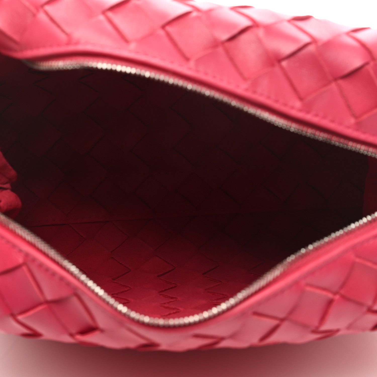 Bottega Veneta Nappa Intrecciato Small Loop Camera Bag Cranberry 5 of 8