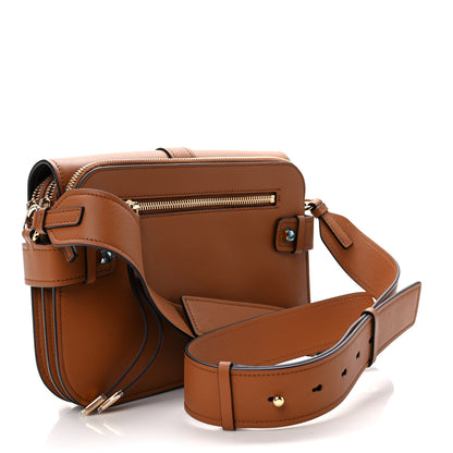 Salvatore Ferragamo Calfskin Fiore Shoulder Bag Sella 3 of 13