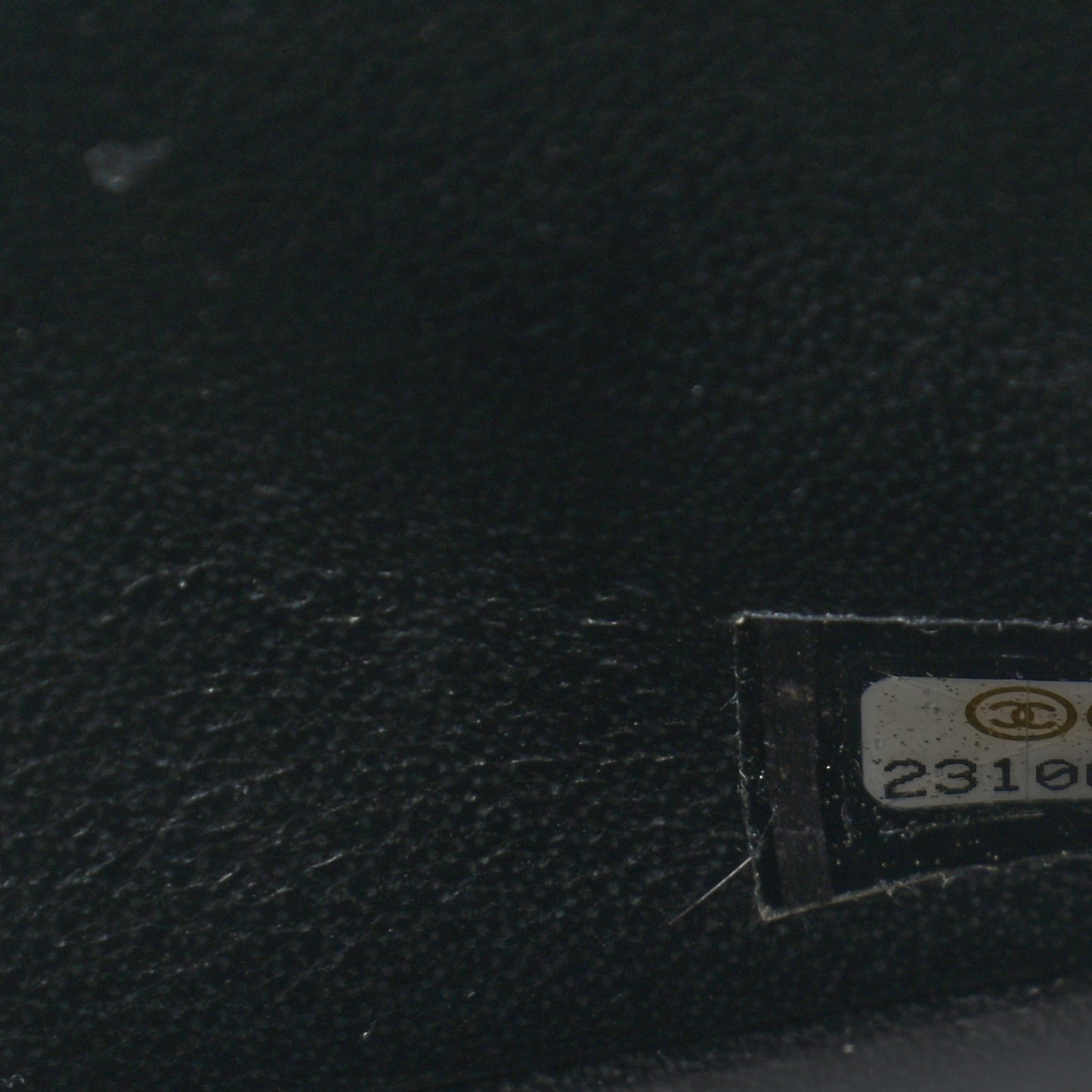 Lambskin Quilted Mini Rectangular Flap Black