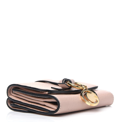Chloe Calfskin Alphabet Trifold Wallet Blush Nude 3 of 5