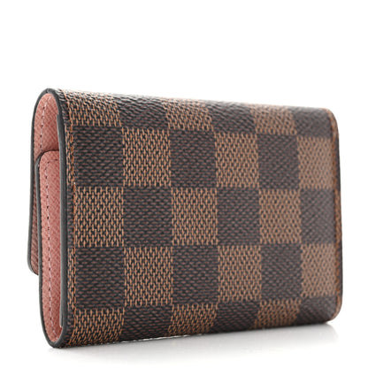Louis Vuitton Damier Ebene Multicles 6 Key Holder Rose Ballerine 3 of 7