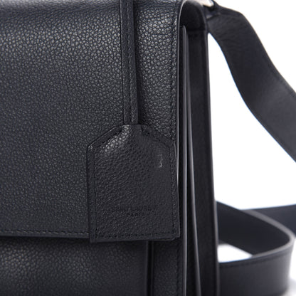 Saint Laurent Grained Calfskin Medium Monogram Sunset Navy Blue 11 of 13