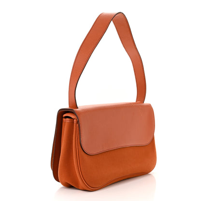 Hermes Vache Liegee Toile Sac Colorado MM Potiron 3 of 14
