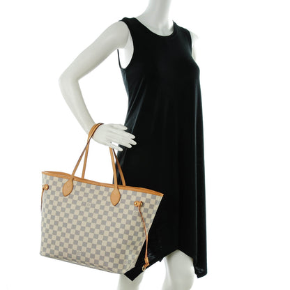 Louis Vuitton Damier Azur Neverfull MM 2 of 7