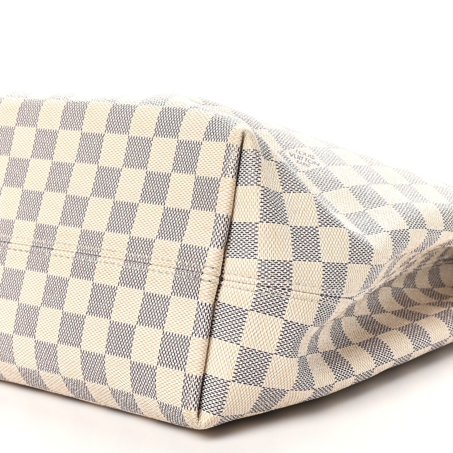 Louis Vuitton Damier Azur Graceful MM Rose Ballerine 9 of 9