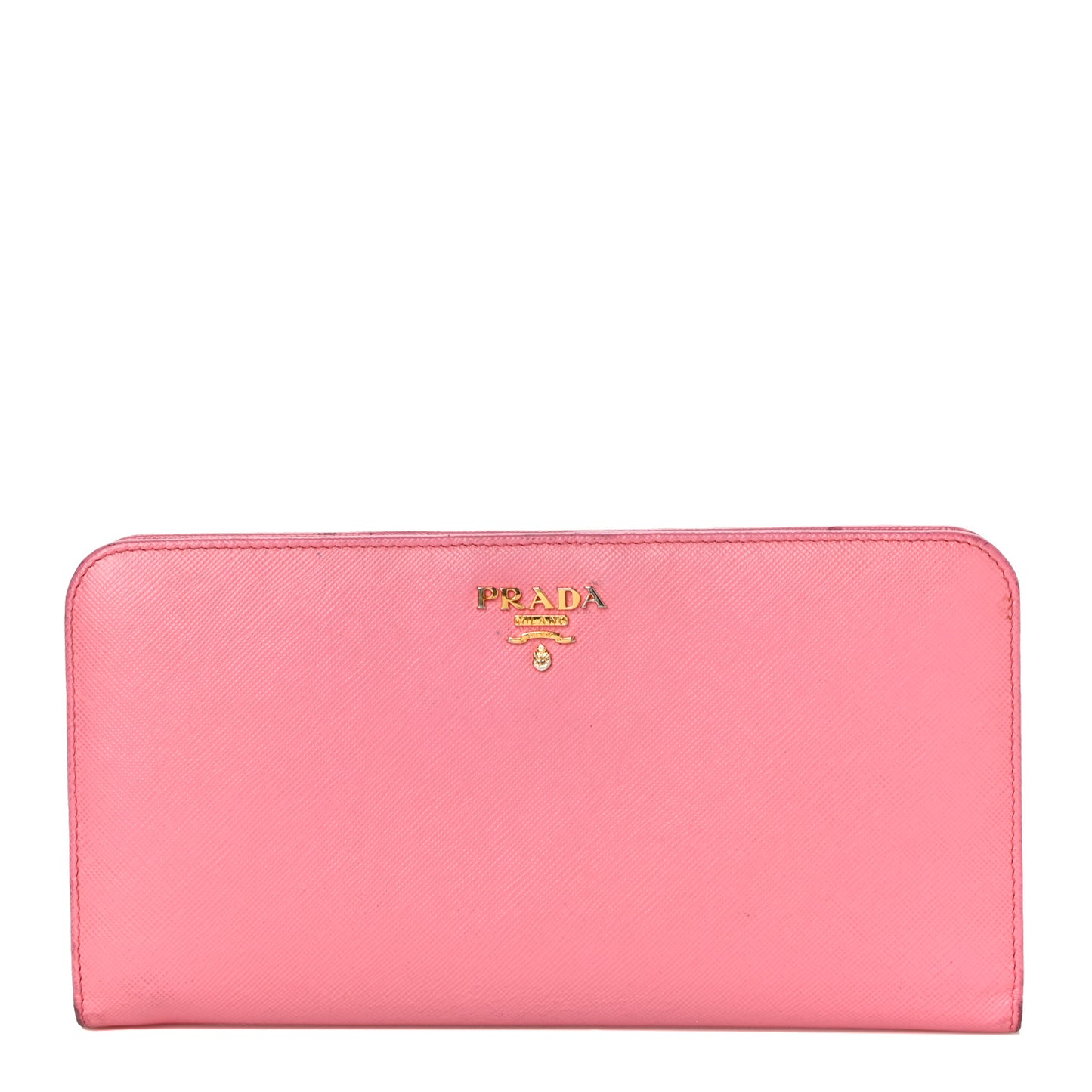 Saffiano Colour Metal Wallet Petalo Peonia