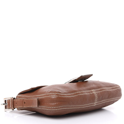 Fendi Nappa Elefante Baguette Naturale 4 of 12