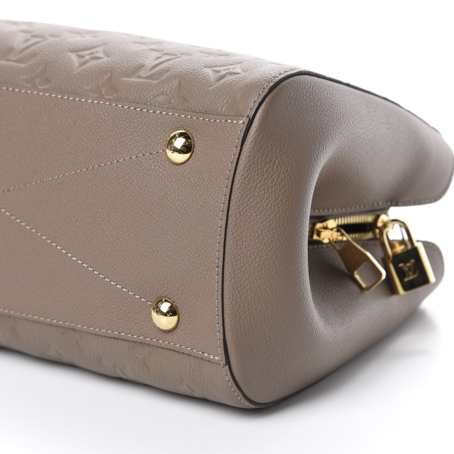 Louis Vuitton Empreinte Montaigne MM Taupe Glace 7 of 10