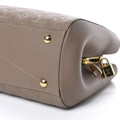 Louis Vuitton Empreinte Montaigne MM Taupe Glace 7 of 10