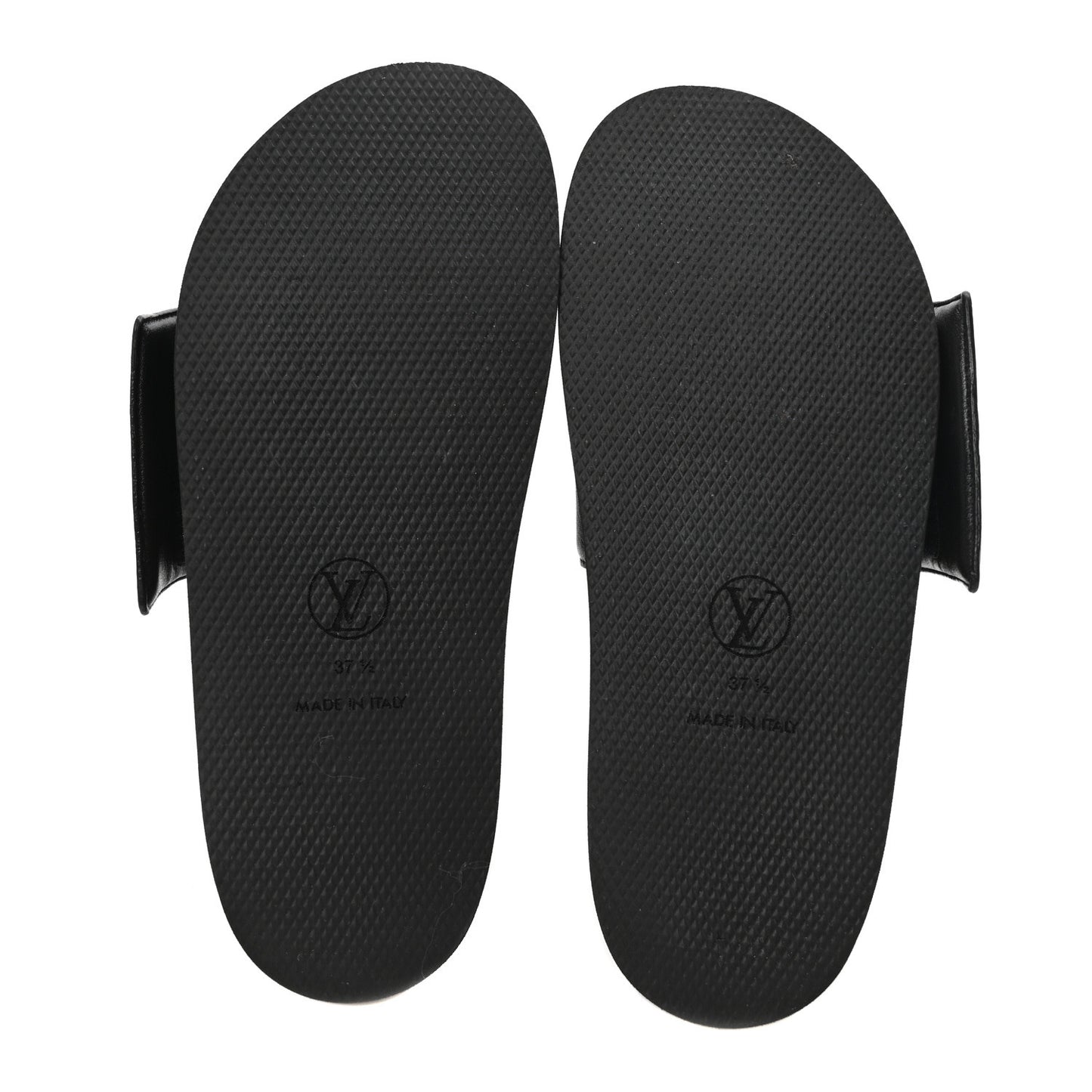 Calfskin Womens Pool Pillow Sunset Mules 37.5 Black