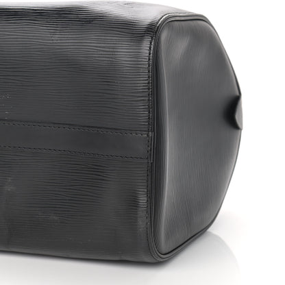 Louis Vuitton Epi Speedy 30 Black 9 of 11
