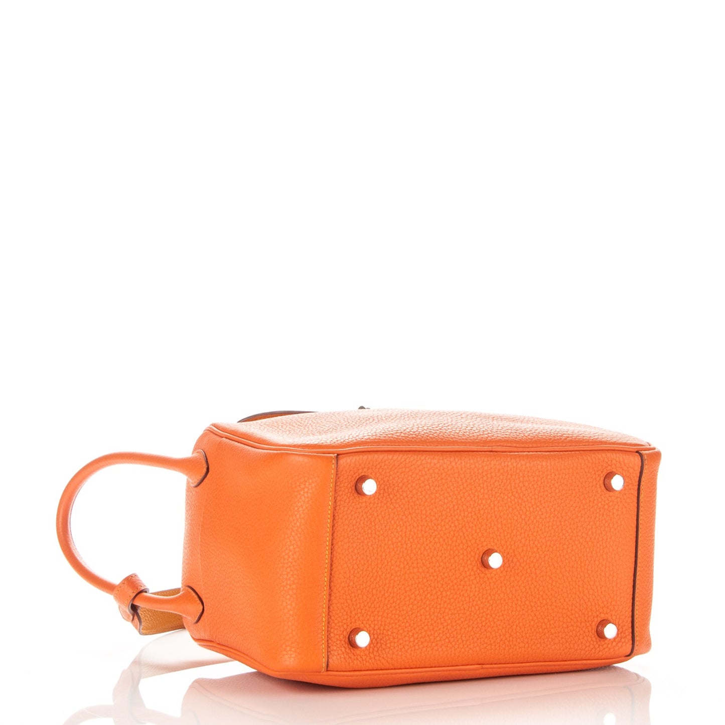 Taurillon Clemence Bi-Color Lindy 26 Orange Moutarde