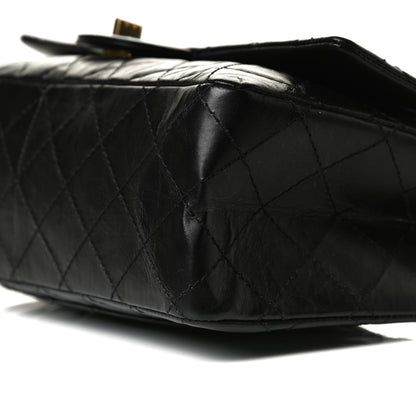 Chanel Aged Calfskin Quilted 2.55 Reissue 226 Flap Black 9 of 15