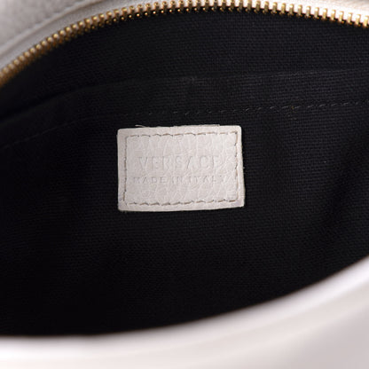 Versace Calfskin Palazzo Camera Bag White 10 of 11