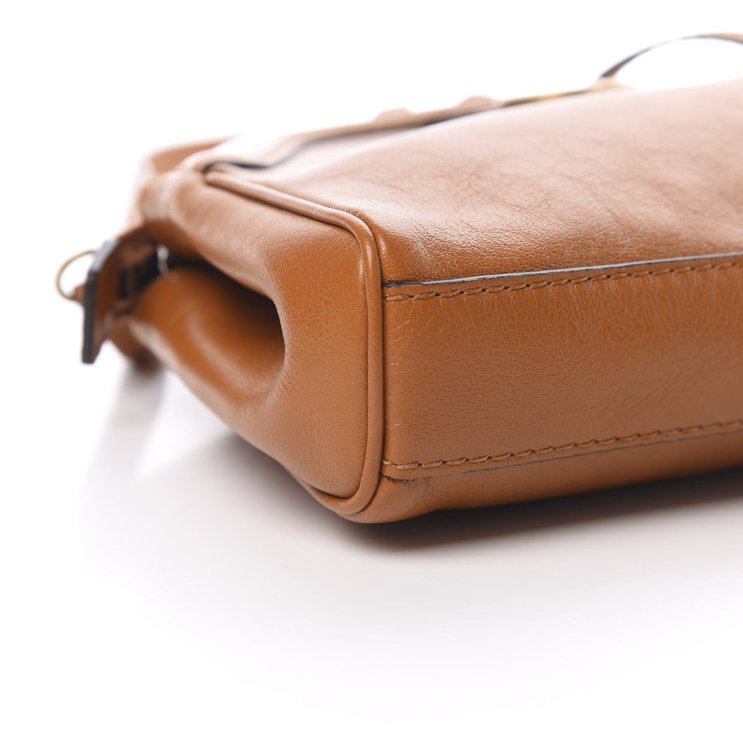 Calfskin Small Re(Belle) Crossbody Bag Brown