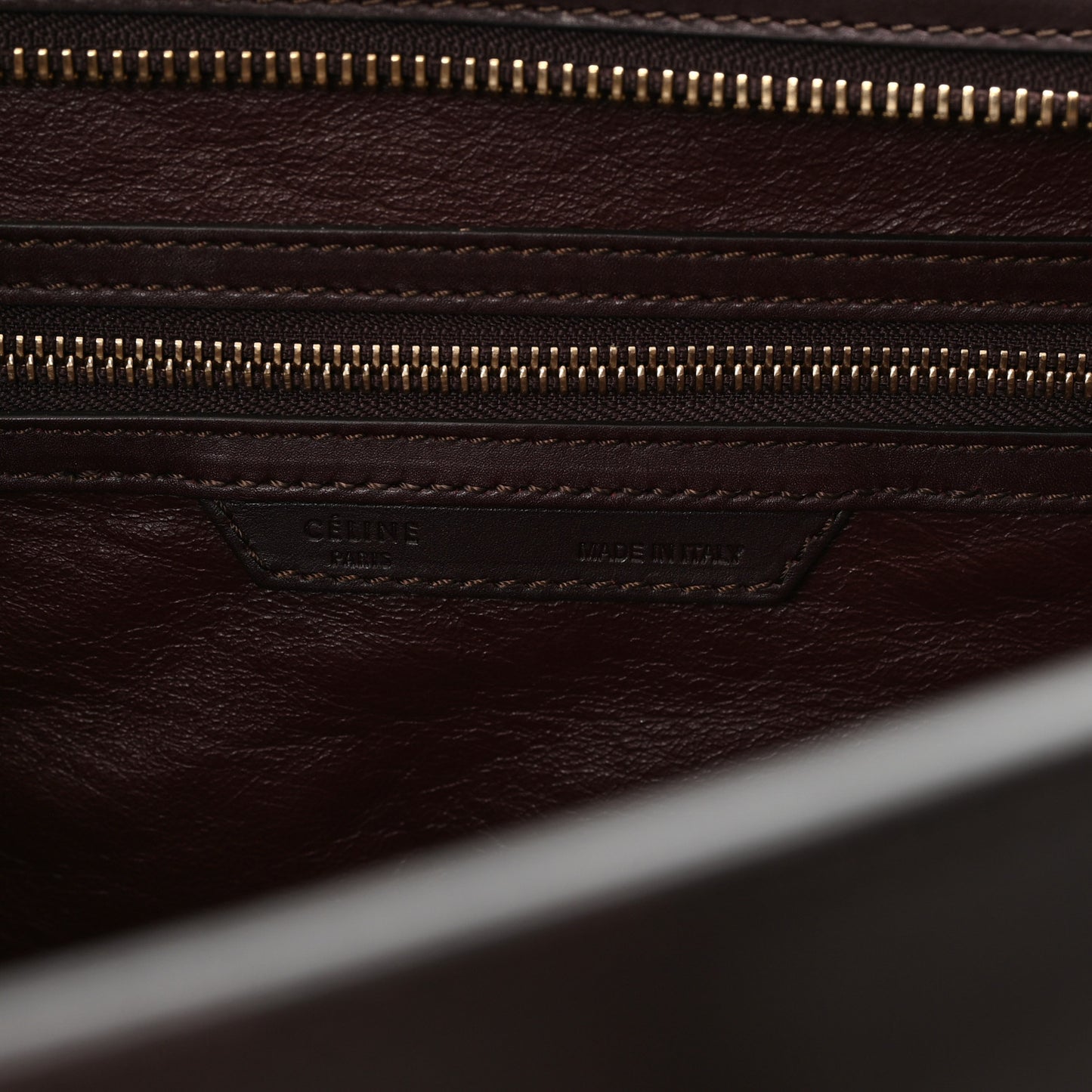 Snakeskin Suede Mini Luggage Brown Multicolor
