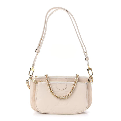 Louis Vuitton Empreinte Monogram Giant Multi Pochette Accessories Cream 1 of 8