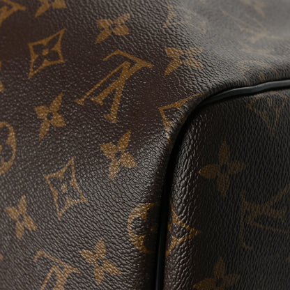 Louis Vuitton Monogram Macassar Keepall Bandouliere 55 10 of 10