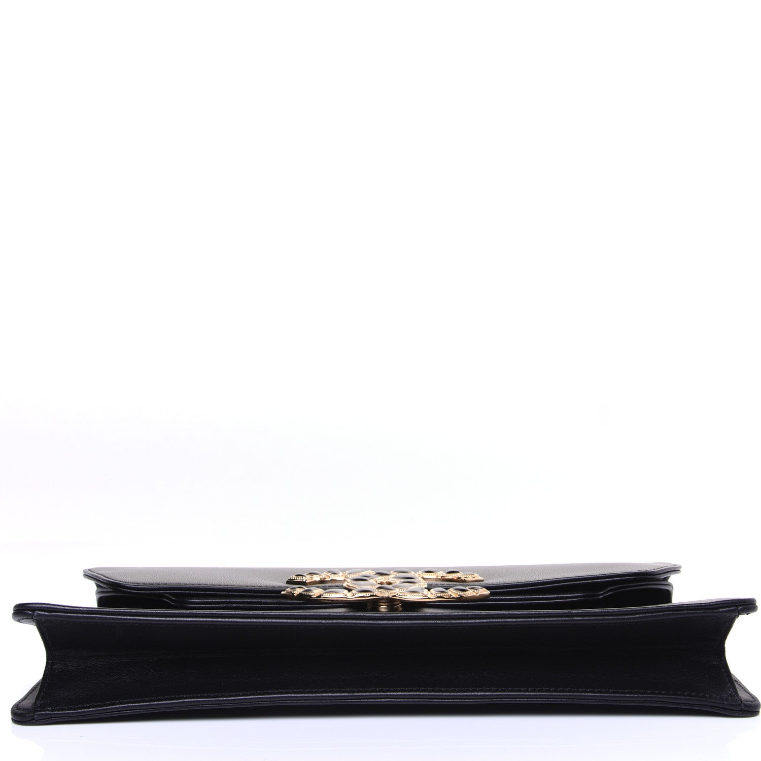 Chanel Lambskin Evening In Egypt Clutch Black 14 of 15