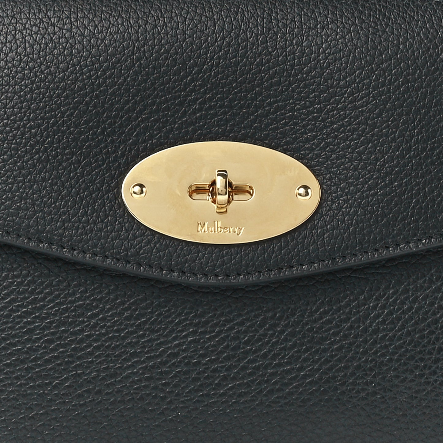Small Classic Grain Darley Cosmetic Pouch Black