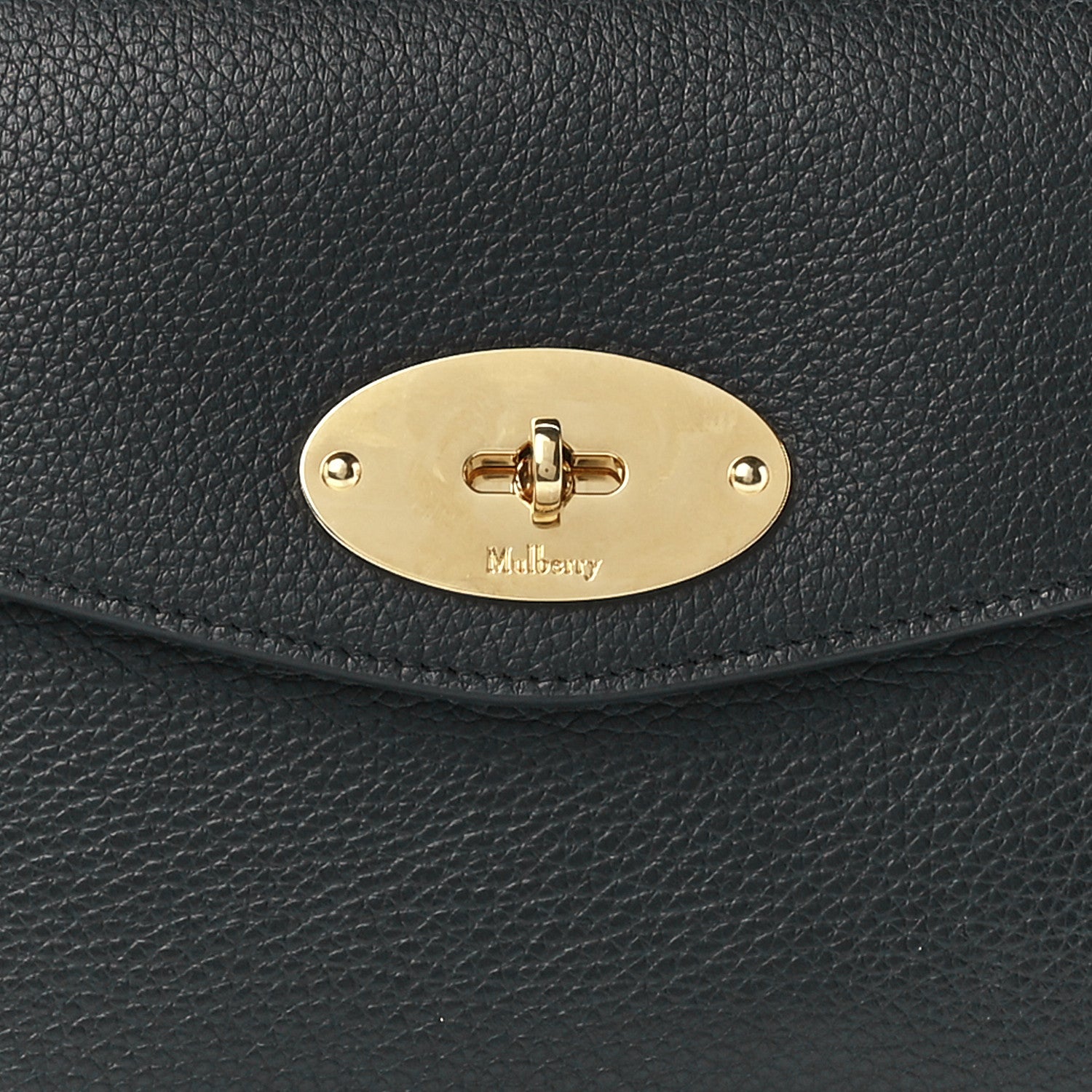 Mulberry Small Classic Grain Darley Cosmetic Pouch Black 8 of 11