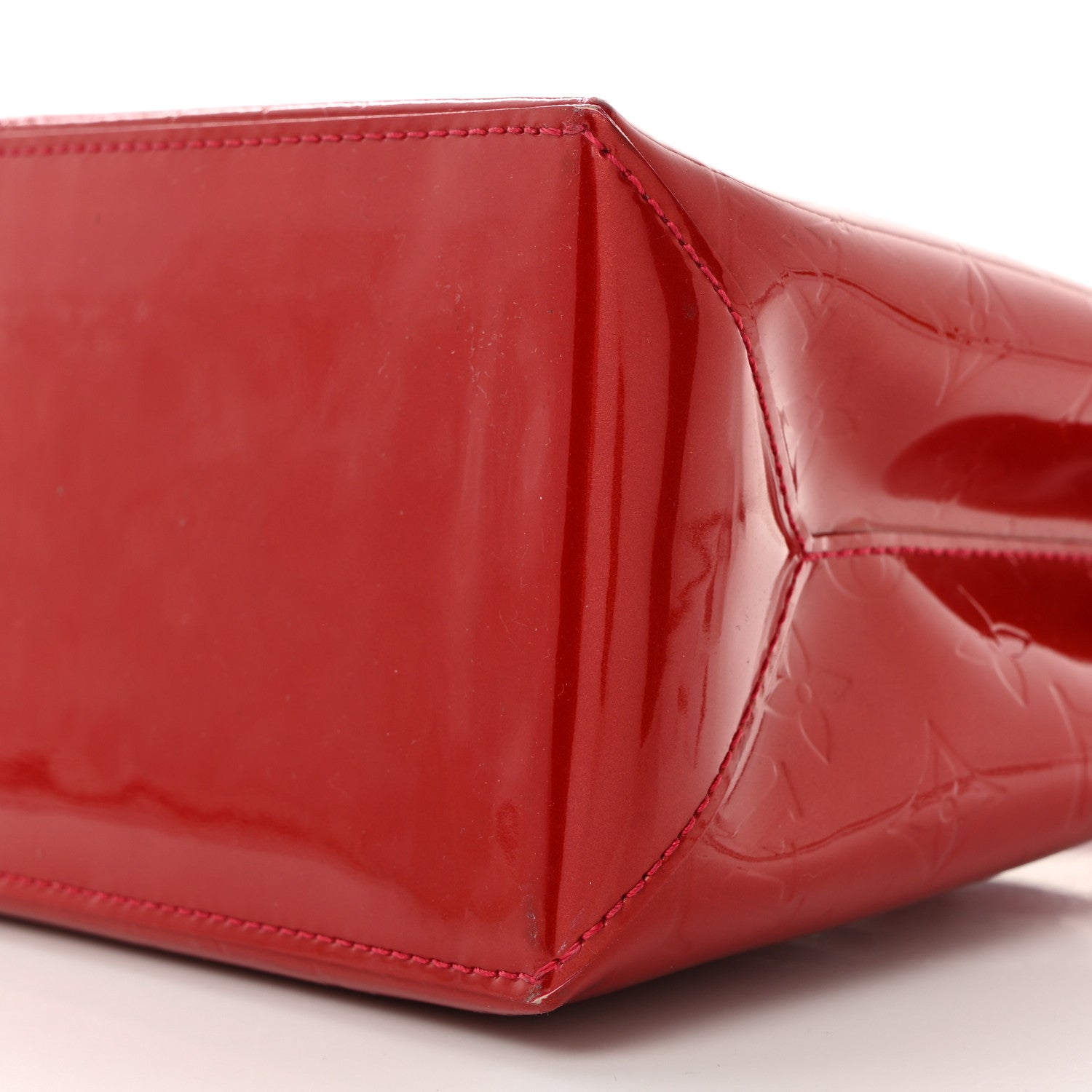 Louis Vuitton Vernis Wilshire PM Pomme D'Amour 8 of 9