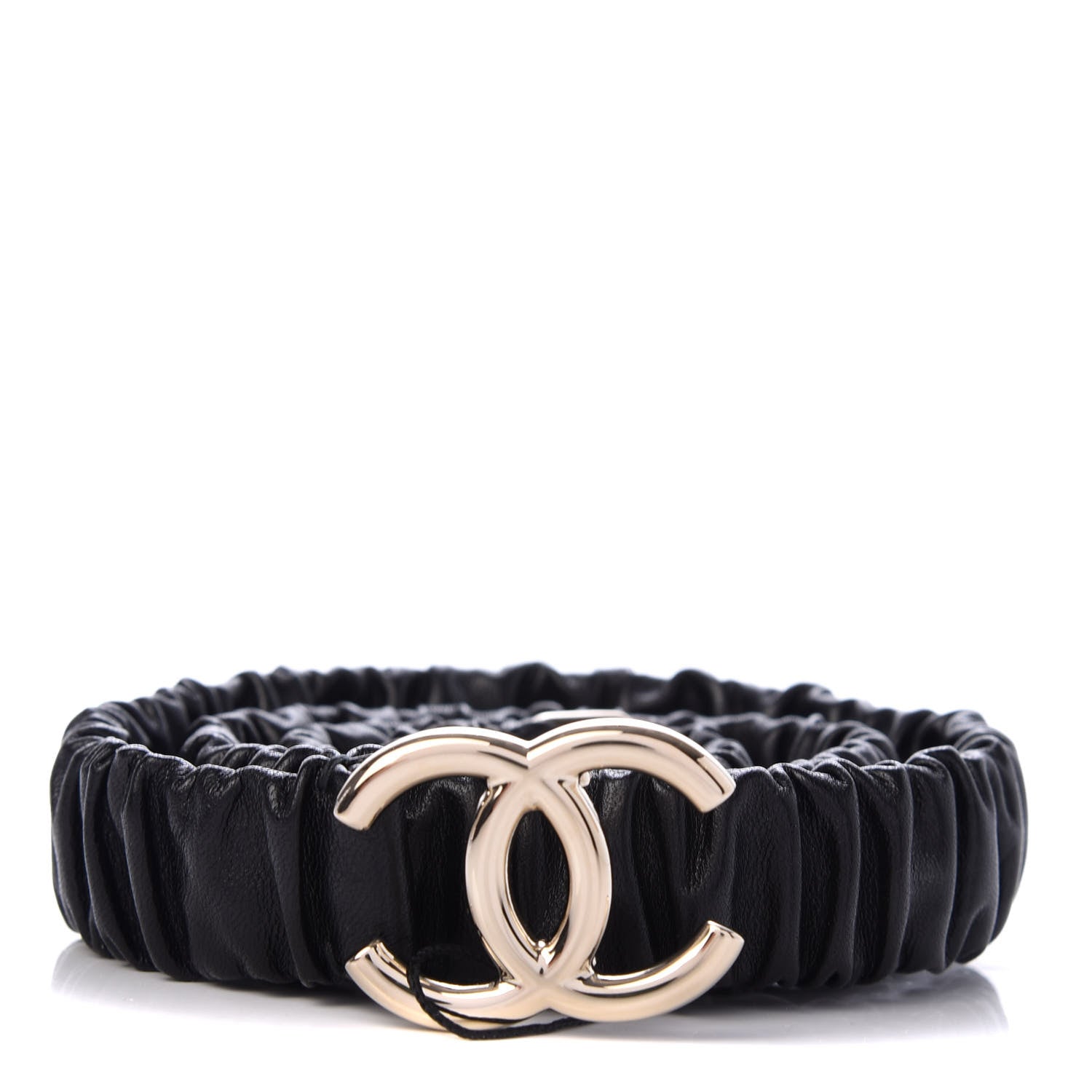 Chanel Calfskin CC Belt 85 34 Black 1 of 3