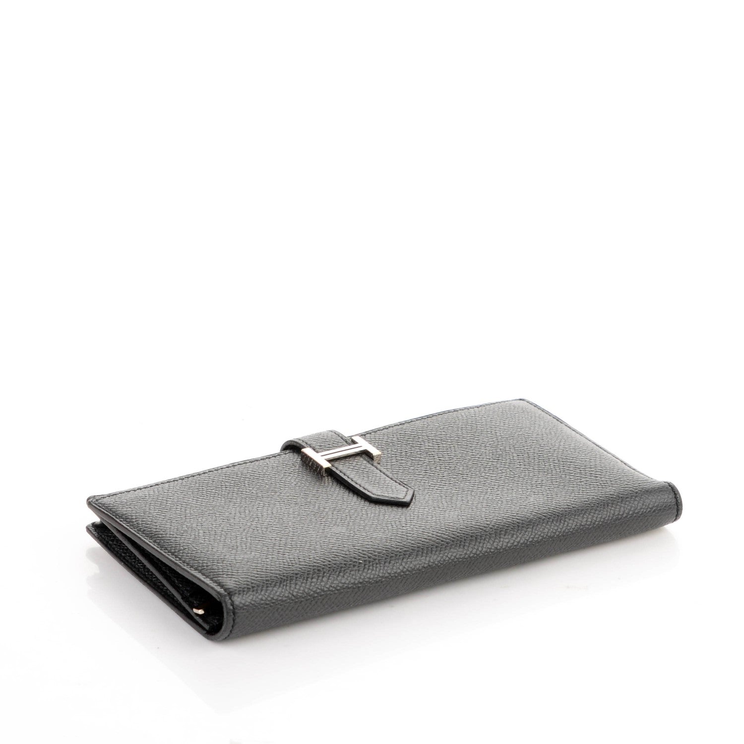 Hermes Epsom Bearn Gusset Wallet Black 4 of 6
