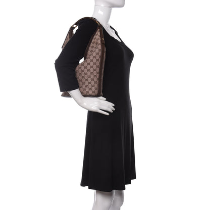 Gucci Monogram Hobo Dark Brown 2 of 10