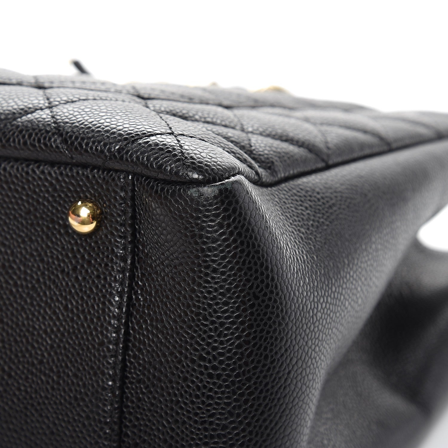 Chanel Caviar Quilted XL Grand Shopping Tote GST Black 11 of 11