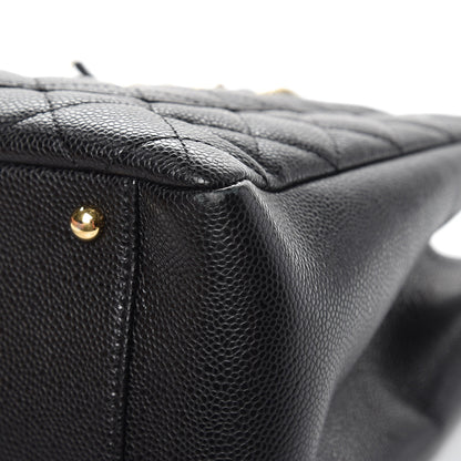 Chanel Caviar Quilted XL Grand Shopping Tote GST Black 11 of 11