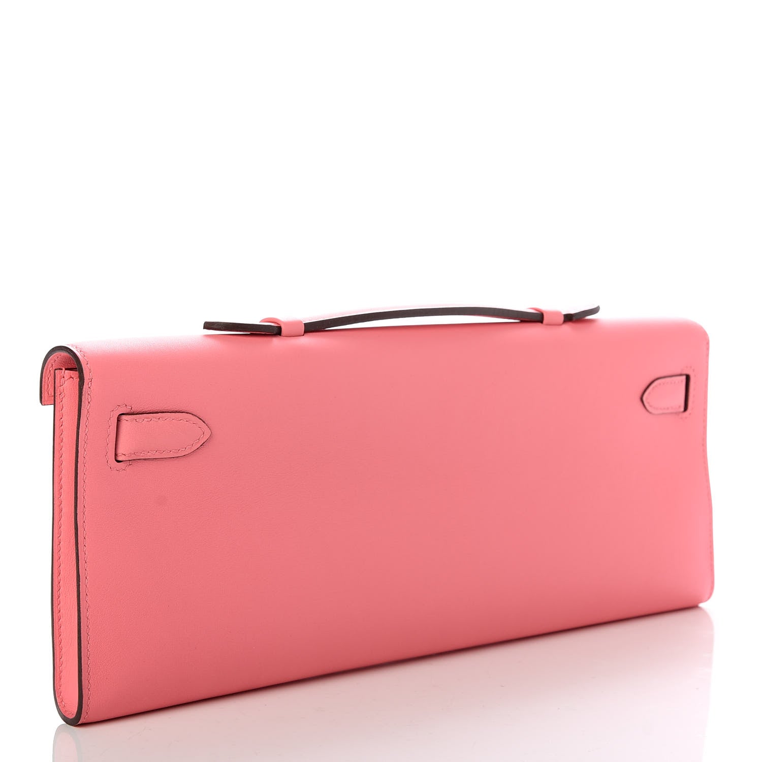 Hermes Swift Kelly Cut Clutch Pochette Rose D'Ete 3 of 7