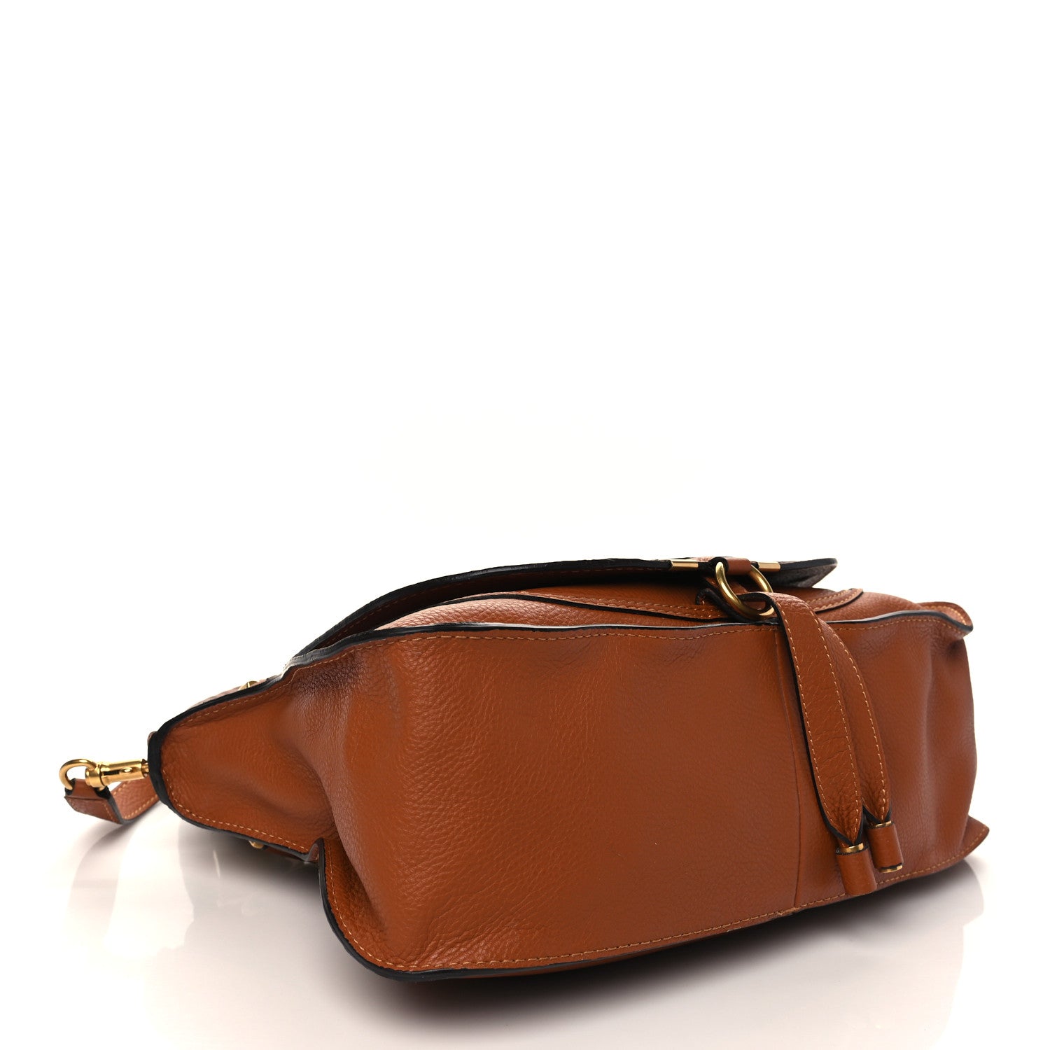 Chloe Calfskin Medium Marcie Satchel Tan 4 of 6