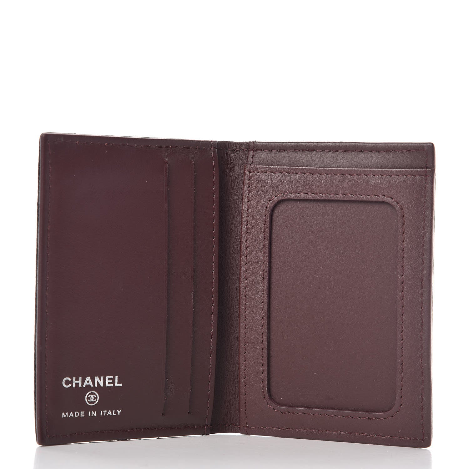 Chanel Caviar Quilted Card Holder Wallet Black 5 of 8